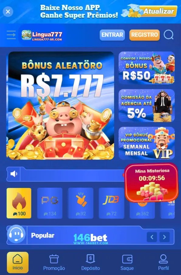 Aplicativo LINGUA777
