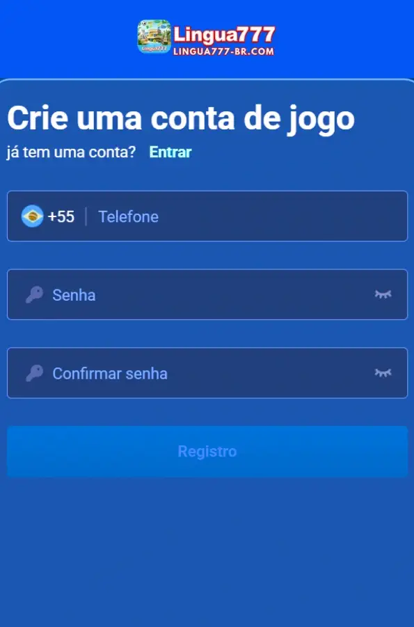 Registro LINGUA777